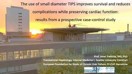 The use of small diameter TIPS improves survival and reduces complications while preserving cardiac function: results from a prospective case-control study